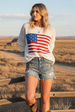 Load image into Gallery viewer, American Flag Sweater