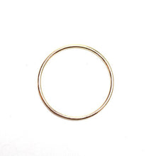Load image into Gallery viewer, Gold Filled Stackable Ring- Plain Gold