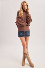 Load image into Gallery viewer, Something More Funnel Neck Sweater