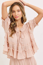 Load image into Gallery viewer, Blushing Boho Blouse