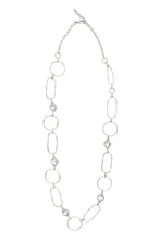 Load image into Gallery viewer, Crystal Pewter Necklace 3991
