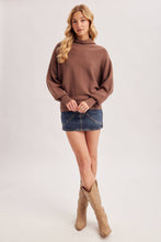 Load image into Gallery viewer, Something More Funnel Neck Sweater
