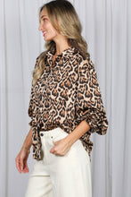 Load image into Gallery viewer, Charming Leopard Blouse