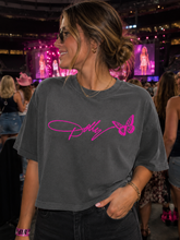 Load image into Gallery viewer, Dolly "Love is like a butterfly" Crop Tee