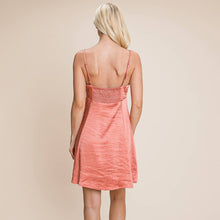 Load image into Gallery viewer, Palma-Satin Dress-Apricot