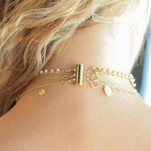 Load image into Gallery viewer, Layered Necklace Spacer-3 Clasps
