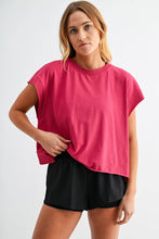 Load image into Gallery viewer, Active Open-Back Tee