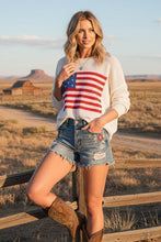 Load image into Gallery viewer, American Flag Sweater