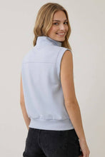 Load image into Gallery viewer, Ecru Luxe Scuba Half Zip