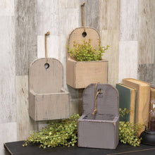 Load image into Gallery viewer, Distressed Farmhouse Colors Vertical Wall Shelf