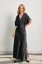 Load image into Gallery viewer, Expresso Blouson Maxi Dress
