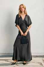 Load image into Gallery viewer, Expresso Blouson Maxi Dress