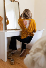 Load image into Gallery viewer, Fall Thermal Top - Mustard