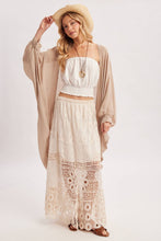 Load image into Gallery viewer, Wildflower Lace Maxi Skirt