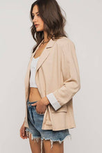 Load image into Gallery viewer, Classic Blazer- Khaki