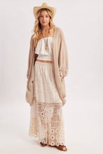 Load image into Gallery viewer, Wildflower Lace Maxi Skirt