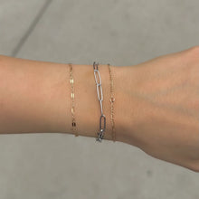 Load image into Gallery viewer, Silver Sasha Chain Bracelet