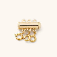 Load image into Gallery viewer, Layered Necklace Spacer-3 Clasps