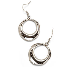 Load image into Gallery viewer, Pewter Earrings KU93