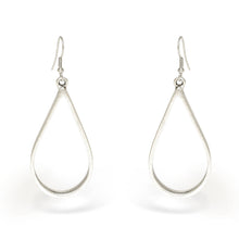 Load image into Gallery viewer, Drop Pewter Earrings