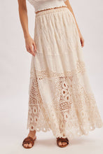Load image into Gallery viewer, Wildflower Lace Maxi Skirt