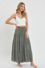 Load image into Gallery viewer, Chasing Springtime Tiered Skirt