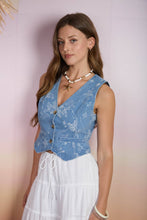 Load image into Gallery viewer, Ella Denim Vest
