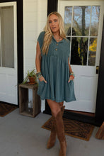 Load image into Gallery viewer, Sweet Nothings Dress -Teal
