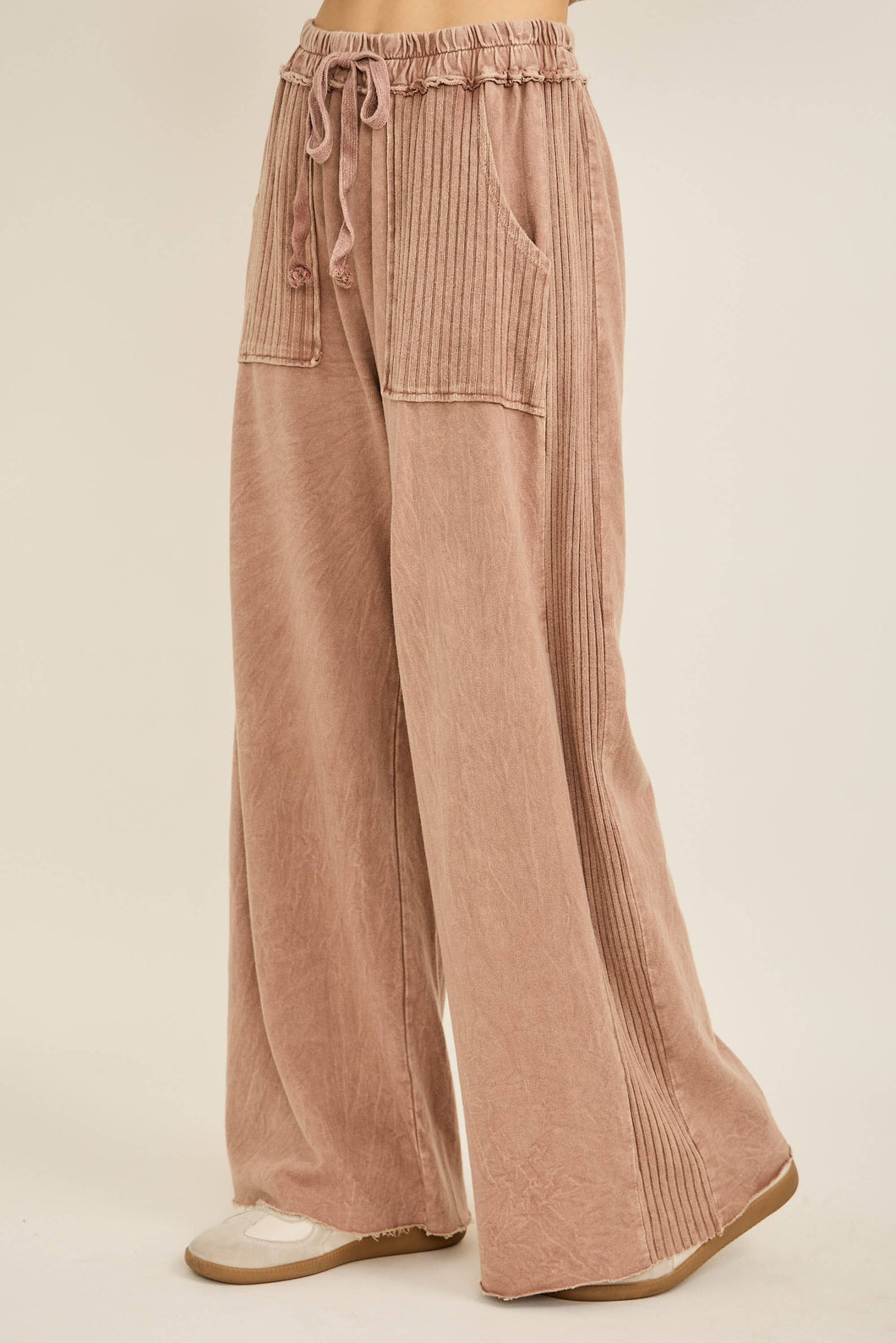 Mineral Wash Pant- Espresso