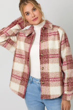 Load image into Gallery viewer, Green Plaid Shacket
