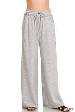Load image into Gallery viewer, French Terry Wide Leg Sweatpants w/ Pockets - Zenana
