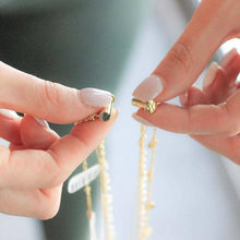 Load image into Gallery viewer, Layered Necklace Spacer-3 Clasps
