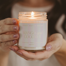 Load image into Gallery viewer, Mango and Coconut Soy Candle
