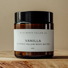 Load image into Gallery viewer, Vanilla Bean Infused Tallow Body Whip
