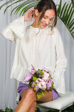 Load image into Gallery viewer, Peplum Ruffle Blouse
