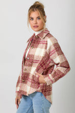 Load image into Gallery viewer, Green Plaid Shacket
