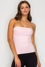 Load image into Gallery viewer, Long Tube Top:BROWN
