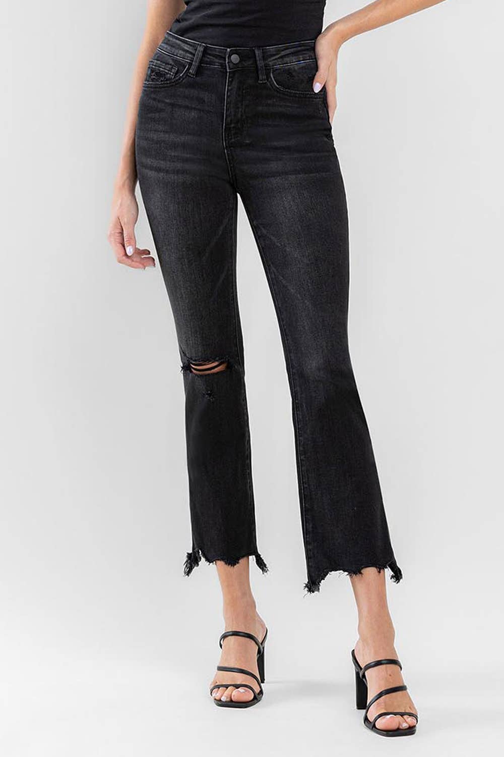 Flawless Stretch Denim-Black