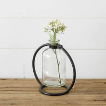 Load image into Gallery viewer, Stem Vase w/Metal Stand
