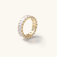 Load image into Gallery viewer, Waterproof Gold Crystal Ring
