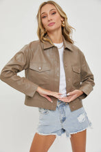 Load image into Gallery viewer, Make It Count-Leather Jacket
