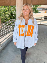 Load image into Gallery viewer, Tenn Sweatshirt Cardigan
