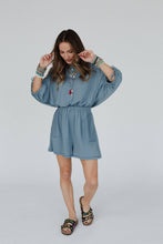 Load image into Gallery viewer, Carolina Comfy Romper - Gunmetal
