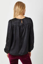 Load image into Gallery viewer, Set on Satin Blouse-Black
