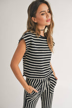 Load image into Gallery viewer, Stripe Knitted Top
