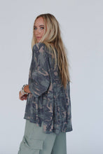 Load image into Gallery viewer, Country Girl Camo Top - Army
