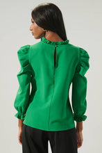 Load image into Gallery viewer, Go Getter-Puff Sleeve-Kelly Green
