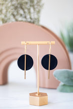 Load image into Gallery viewer, Statement Circle Bar Hoops
