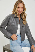 Load image into Gallery viewer, Make It Count-Leather Jacket
