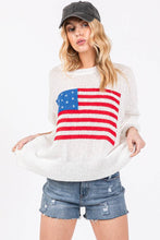 Load image into Gallery viewer, American Flag Sweater
